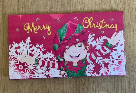 Elf Red Money Wallet by Honorscard Appleby