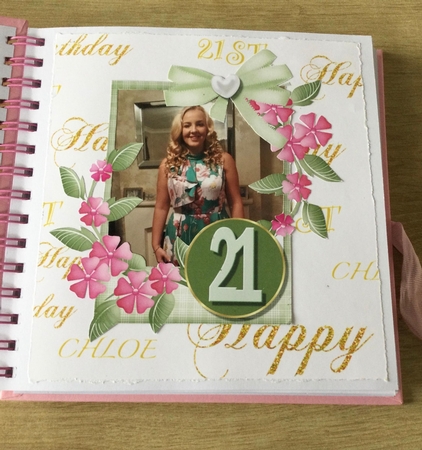 21st Birthday Happiness Card Topper by Honorscard Appleby