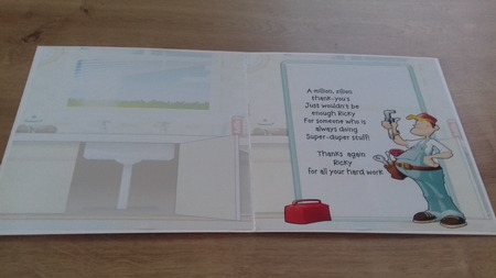 Plumber Dude Insert by Honorscard Appleby