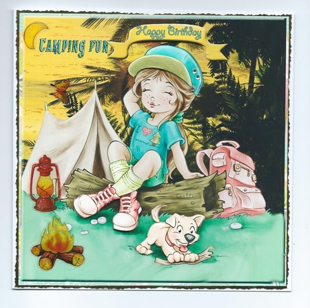 Holiday Camping Fun - For lots of occasions by Honorscard Appleby