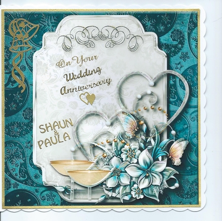 A Toast to Romance Card Topper 1 by Honorscard Appleby