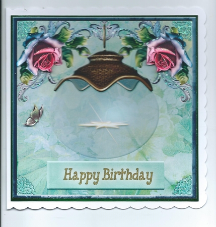Beautiful Lantern for a Happy Birthday or other occasions #3 by Honorscard Appleby
