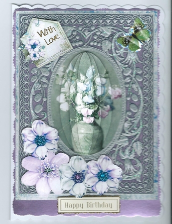 A5 card front pyramage by Honorscard Appleby