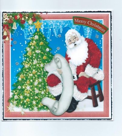 Santas Christmas List  by Honorscard Appleby