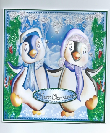 The Dancing penguins  by Honorscard Appleby