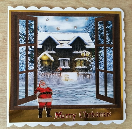Christmas Windows 3 by Honorscard Appleby