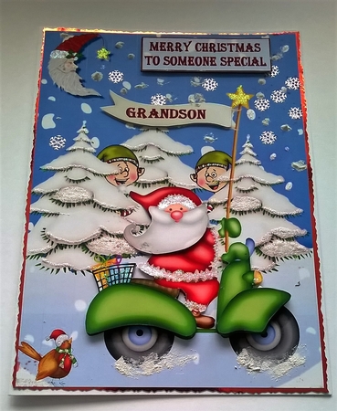 Santas new transport by Honorscard Appleby