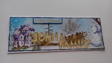 John and family by Honorscard Appleby