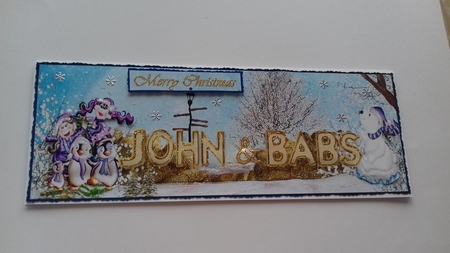John and Babs by Honorscard Appleby
