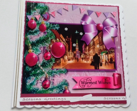 Christmas Market Night by Honorscard Appleby