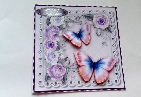 Beautiful Wings and Roses  1, by Honorscard Appleby