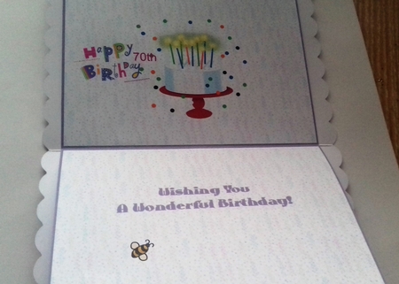 Spring Bears Letters Insert by Honorscard Appleby