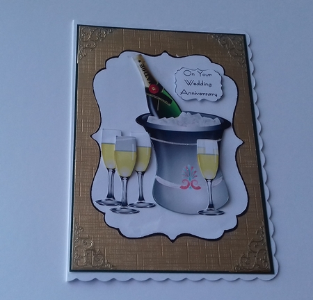 Celebration Champagne Sheet by Honorscard Appleby