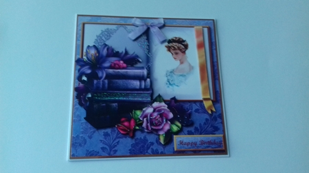 Classic Vintage Book beautiful lady by Honorscard Appleby
