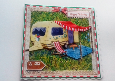 CARAVAN HOLIDAY 2 BIRTHDAY by Honorscard Appleby