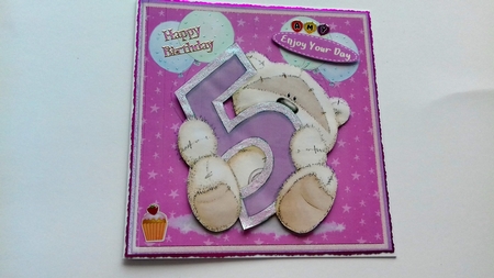 Tedds 5th Birthday by Honorscard Appleby