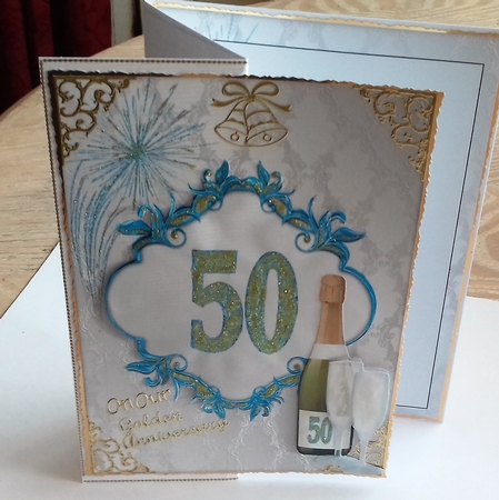 To My Wonderful Husband On Our 50th Wedding Anniversary by Honorscard Appleby