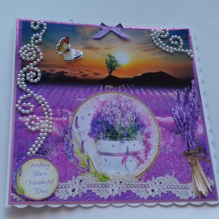 LAVENDER GET WELL BIRTHDAY RETIREMENT MULTI SENTIMENT by Honorscard Appleby