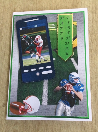 American Football Phone by Honorscard Appleby