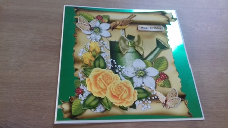 Scroll I Love My Garden by Honorscard Appleby
