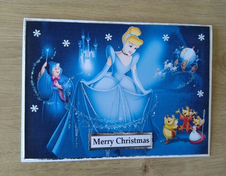 Cinderella 2 A5 Quick Card by Honorscard Appleby