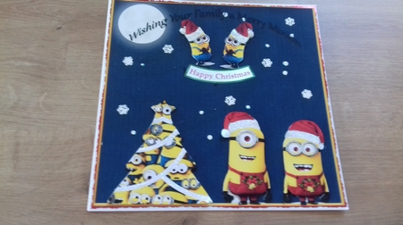 Minion Christmas by Honorscard Appleby