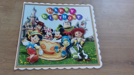 Disney Birthday by Honorscard Appleby