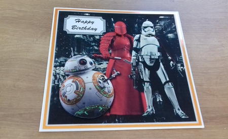 Star Wars birthday by Honorscard Appleby