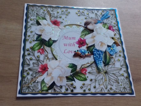 Mum with Love mini kit  6  Green by Honorscard Appleby