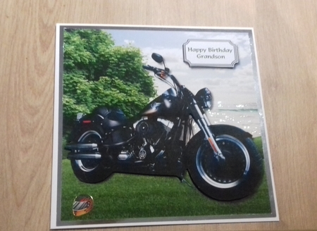 Motorbike by Honorscard Appleby