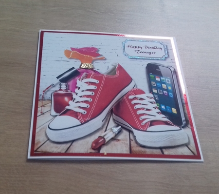 Teenager themed card by Honorscard Appleby