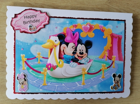 Mickey and Minnies Tunnel of Love by Honorscard Appleby