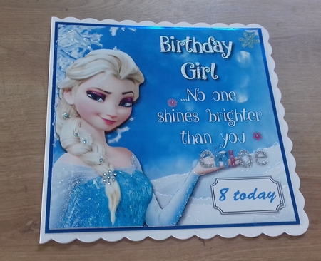 Elsa birthday by Honorscard Appleby