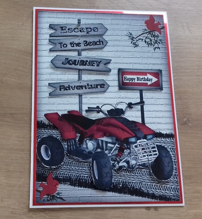 Quad motorbike QS by Honorscard Appleby