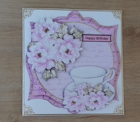 Afternoon Tea and Roses  by Honorscard Appleby