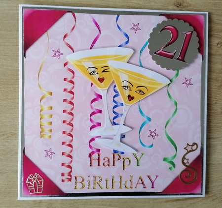Birthday Martini 1 - ages 18 - 100 by Honorscard Appleby