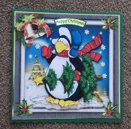 Mr Penguins Christmas Tree 2 by Honorscard Appleby