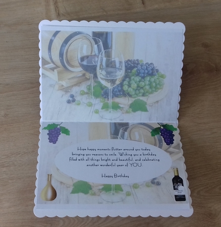 Insert for Wine Drinker Phone card 883634_3656 by Honorscard Appleby