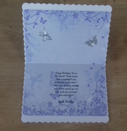 Butterfly Backing Paper 14 by Honorscard Appleby