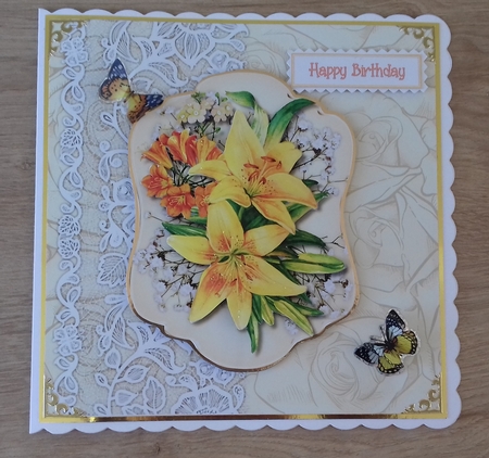 Beautiful Summer Time  Lilys  4 by Honorscard Appleby
