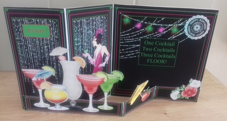 Z Fold One Cocktail Two Cocktails Three Cocktails Floor including Template by Honorscard Appleby