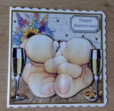 Forever friends anniversary by Honorscard Appleby