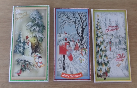 3, Lovely DL Card Fronts  by Honorscard Appleby