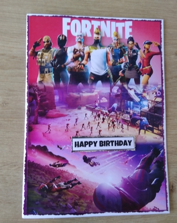 Fortnite 31 Quick Card Any Occasion by Honorscard Appleby