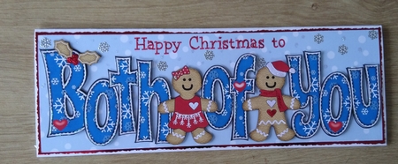 Gingerbread Couple BOTH OF YOU large dl 2 by Honorscard Appleby