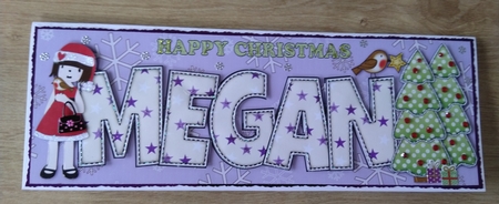 Christmas Girl MEGAN large dl by Honorscard Appleby
