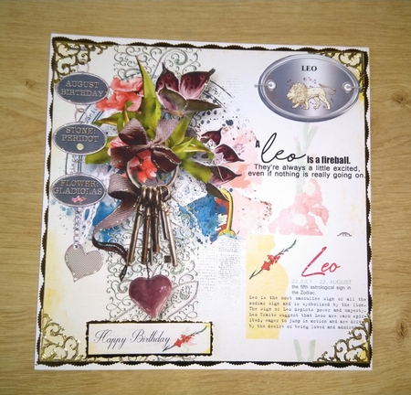 Zodiac Birthday Card - Leo by Honorscard Appleby