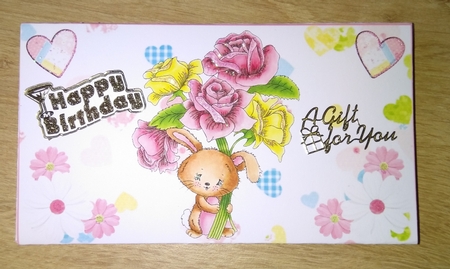 Sweet Bunny Money Wallet by Honorscard Appleby