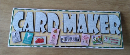Card Maker Birthday large dl by Honorscard Appleby