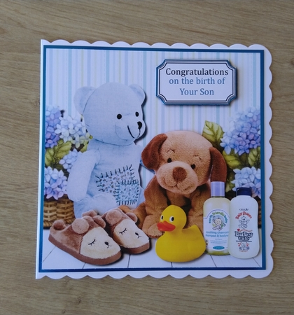 Baby Boy or first birthday by Honorscard Appleby